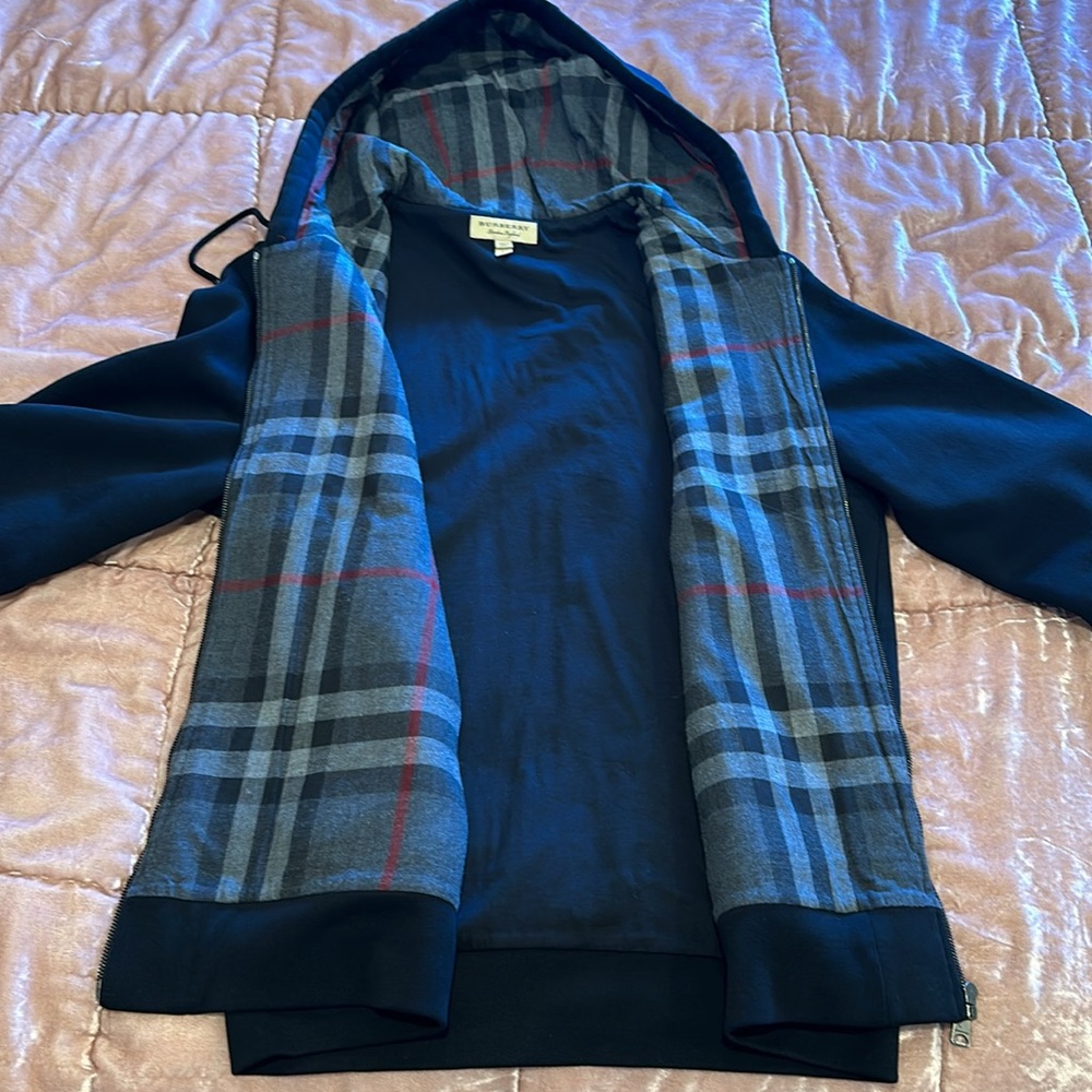 Burberry Full Zip Hoodie XL